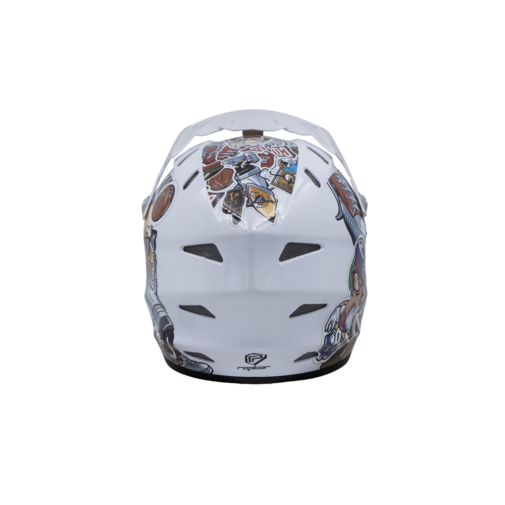 RAPTOR GRAVITY FULL FACE KASK TOXİC MİND SMALL