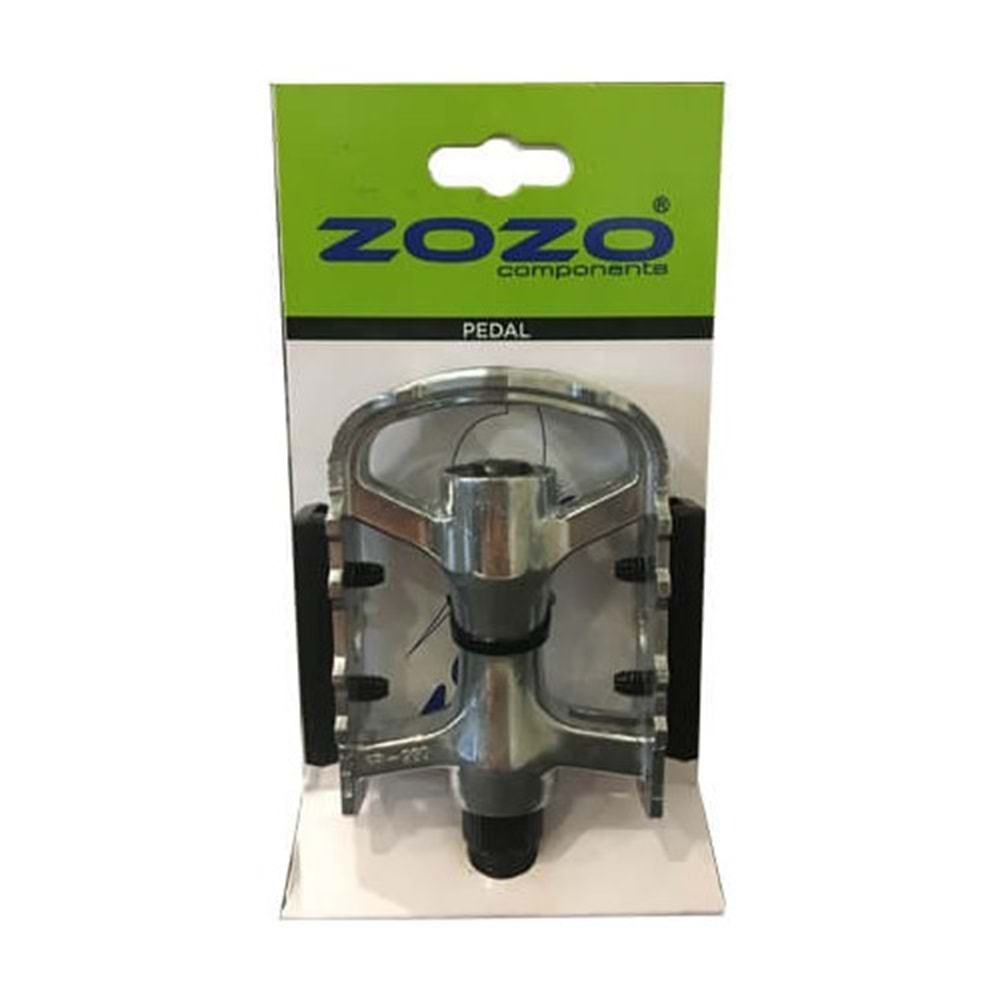 ZOZO FP-960 REFLEKTÖRLÜ GRİ BİSİKLET PEDALI