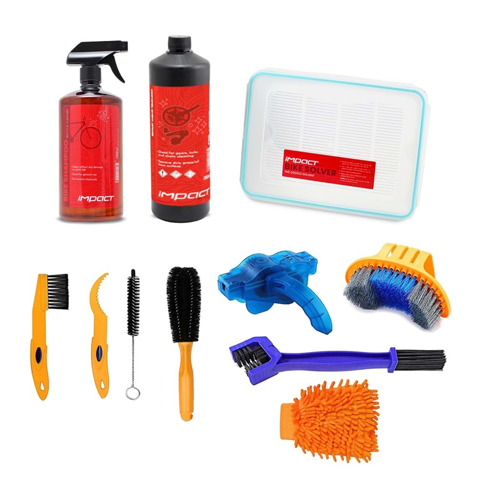 İMPACT CLEAN BİSİKLET TEMİZLİK KİTİ