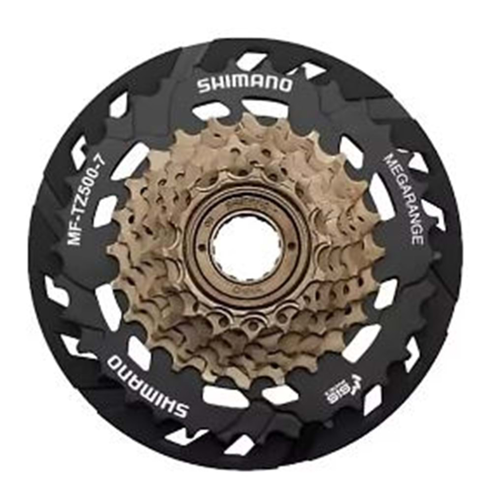 Shimano 7'li Muhafazalı Mega Range Ruble 14/34T MF-TZ510-7