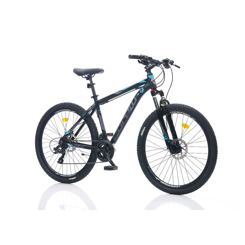 CORELLİ FELİX 1.0 26 JANT HD FREN DAĞ BİSİKLETİ 13 SİZE - SİYAH MAVİ TUKUAZ - 13