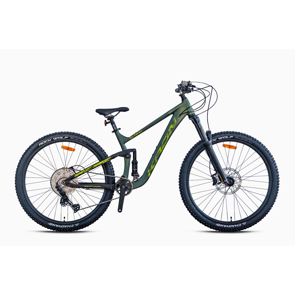 KRON EL NINO 29 JANT FULL SÜSPANSİYON H.D FREN MAT HAKİ SİYAH YEŞİL