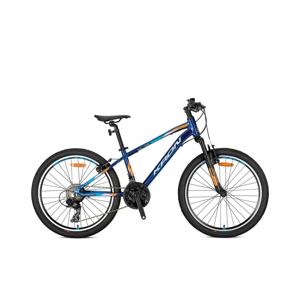 XC 75 - 24 MTB - 13' - 21Vites -V.Brake -Lacivert/Turuncu-Gri-Mavi