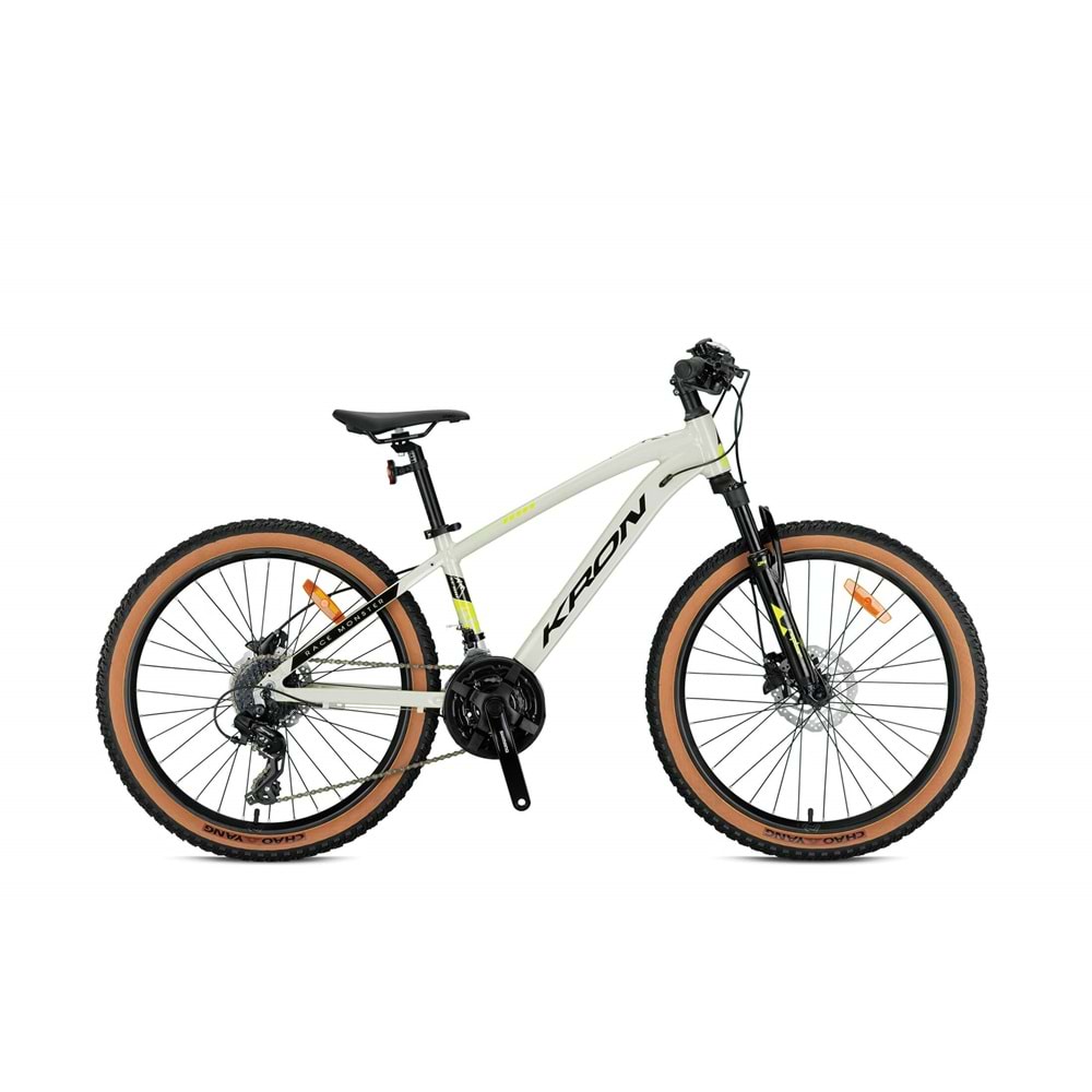 KRON XC 100 27.5 MTB 17 Size Hidrolik Fren BEJ NEON SİYAH SARI