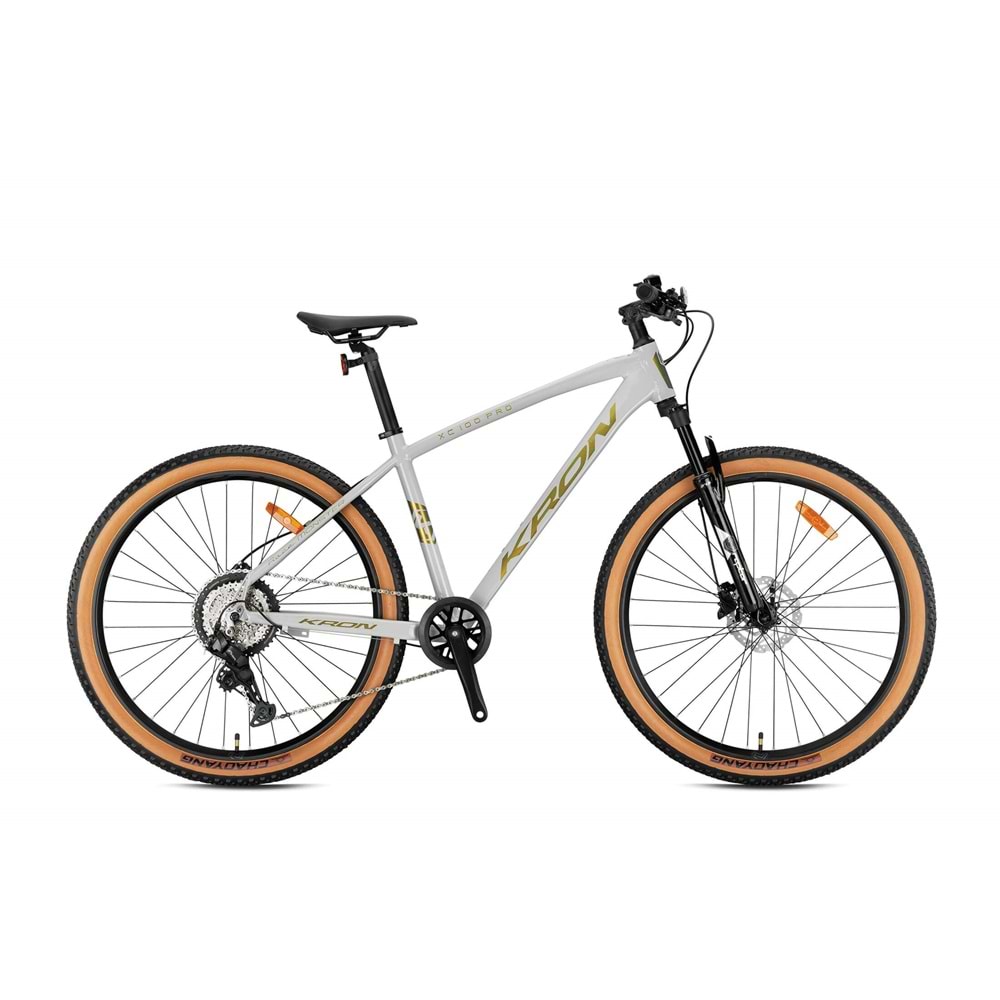 KRON XC 100 PRO 27.5 MTB 15 Size Hidrolik Fren Bej Parlak Sarı