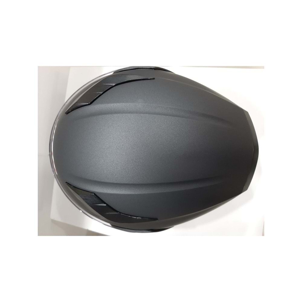 SWAY 902 ÇENE AÇILIR MOTORSİKLET KASKI - MAT SİYAH - L