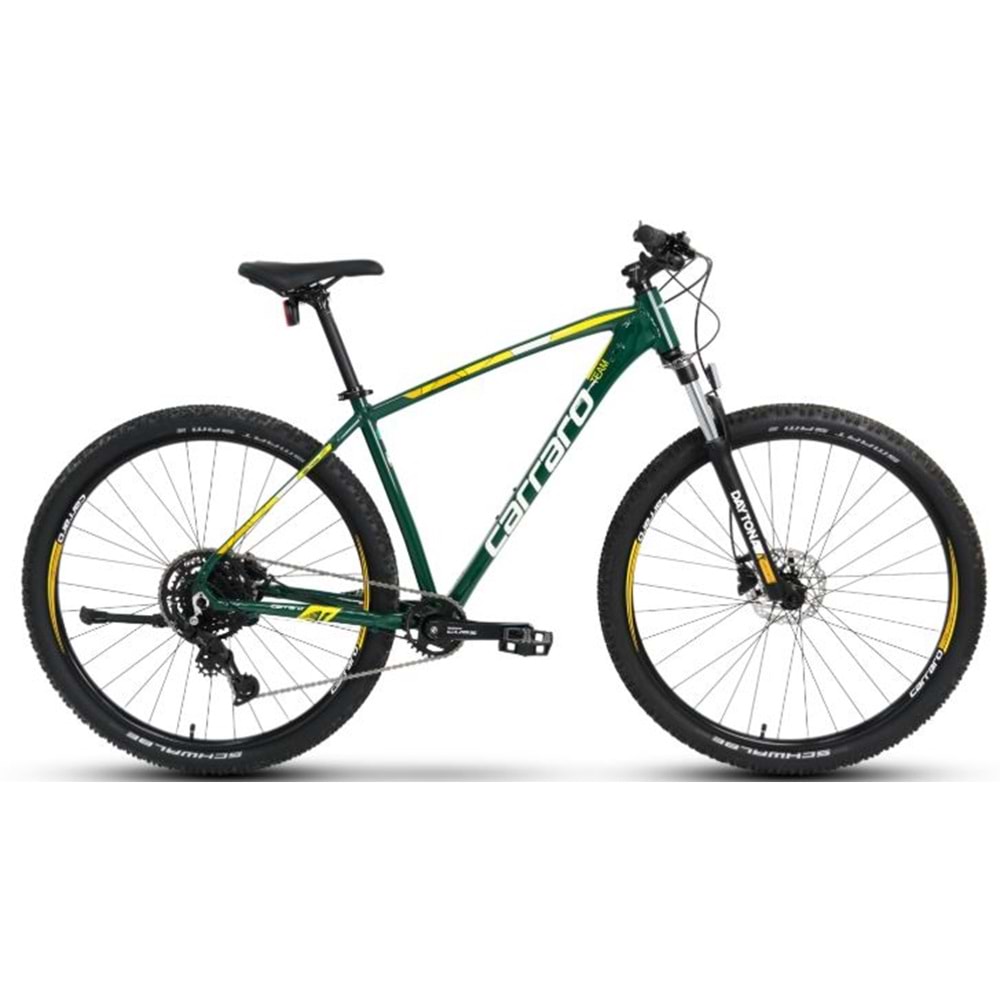 CARRARO DAYTONA 710 HD FREN 10V DAĞ BİSİKLETİ - MAT BAMBU YEŞİLİ BEYAZ SİYAH - 44