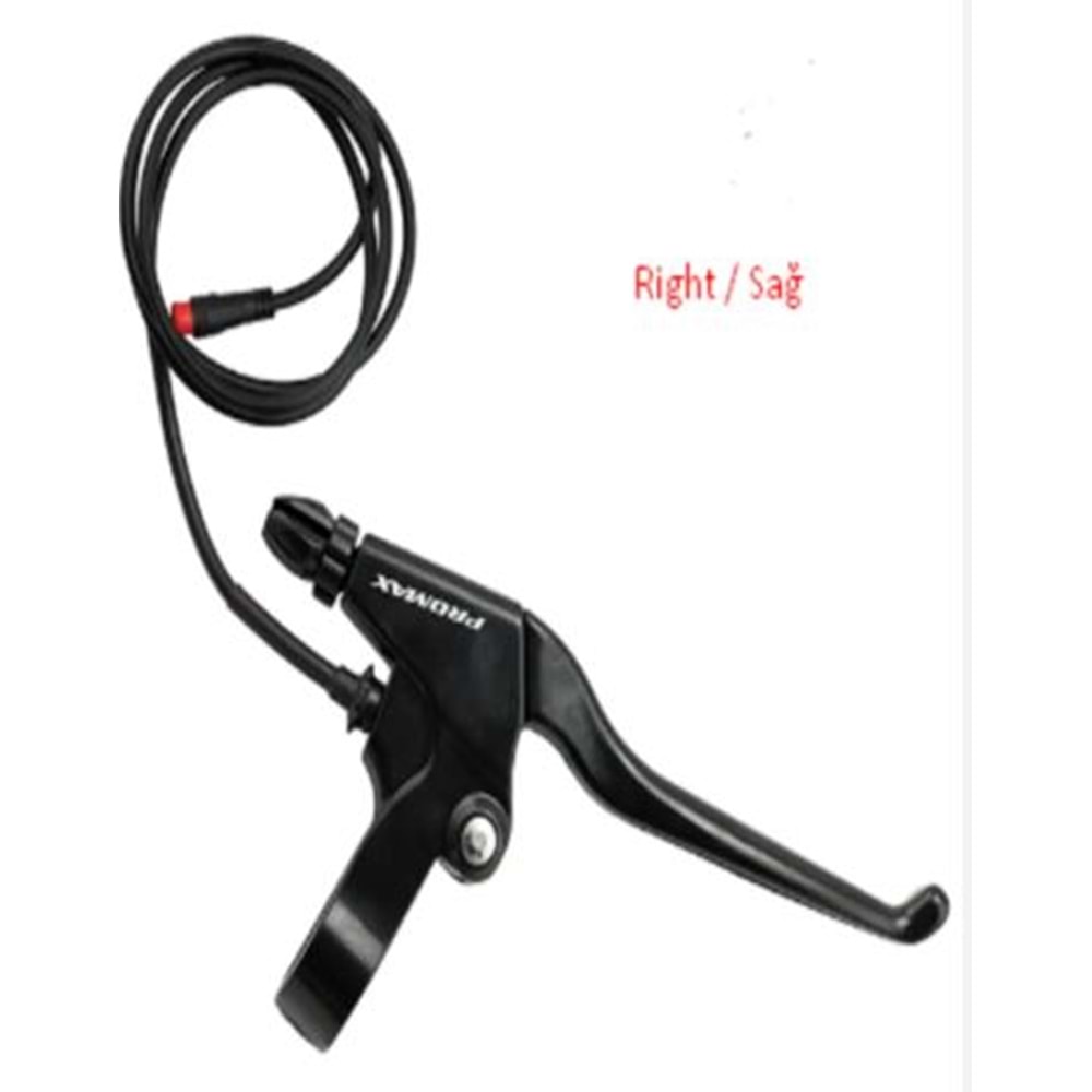 PROMAX E-BİKE FREN KOLU GÜÇ KESİCİLİ 2 PİN UÇ SAĞ KOL