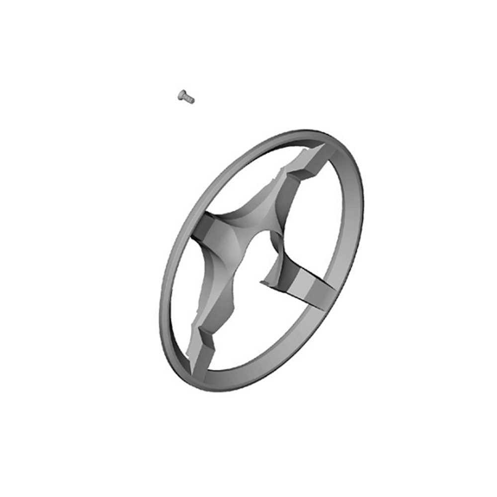 SHİMANO Zincir muhafazası [siyah] ve tespit vidaları FC-TY501