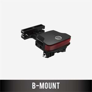 GUEE USB ŞARJLI STOP LAMBASI B-MOUNT ACTİON CAM,SİYAH