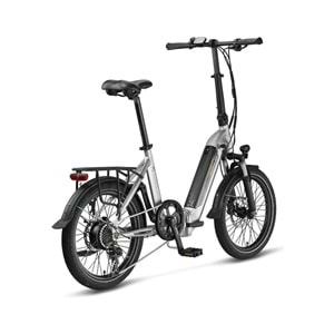 MOSSO KRONOS ELEKTRİKLİ KATLANIR HD FREN BİSİKLET GRİ