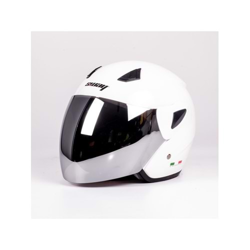 SWAY 702B VİZÖRLÜ YARIM KASK BEYAZ SMALL