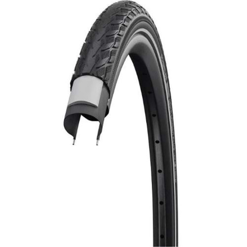 SCHWALBE DELTA CRUİSER PLUS 700X38 KORUMALI LASTİK SİYAH