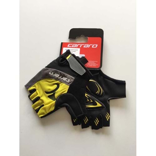 CARRARO PRO KISA PARMAK ELDİVEN SARI MEDIUM
