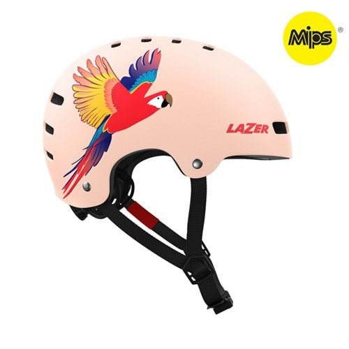 LAZER Kask One+ MIPS CE-CPSC Mat Pink Parrot M +GR 55-59cm