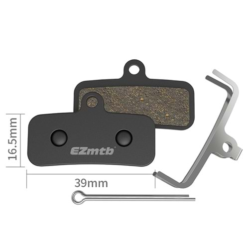 EZMTB Saint M810,820, Zee M640, Logan Dört Piston UYUMLU BALATA