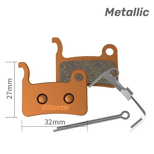EZMTB DİSK FREN METAL BALATA