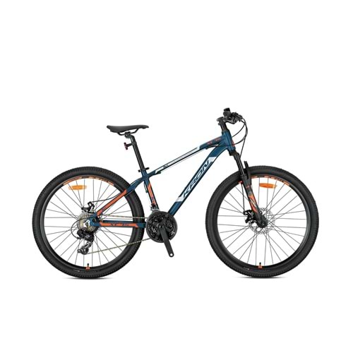 KRON XC 75 26 JANT 14 SİZE V FREN MAT KOYU LACİVERT BEJ NEON TURUNCU