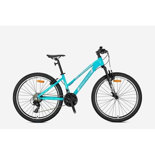 KRON XC 75 LADY 26 JANT 14 SİZE V FREN AÇIK MAVİ BEJ YEŞİL