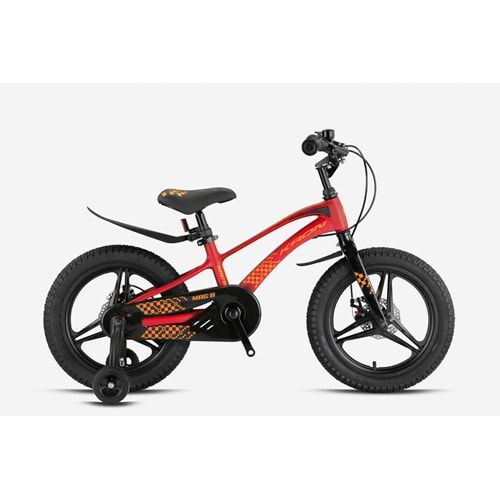 KRON MAG8 16 JANT DİSK FREN ÇOCUK BİSİKLETİ BORDO TURUNCU