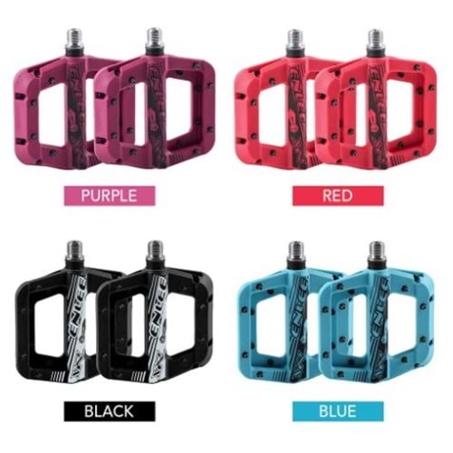 XBYC 1820 RENKLİ PLATFORM PEDAL ÇİVİLİ - PEMBE