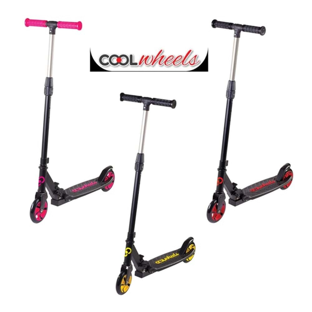 COOL WHEELS 8 YAŞ ÜZERİ SCOOTER Siyah