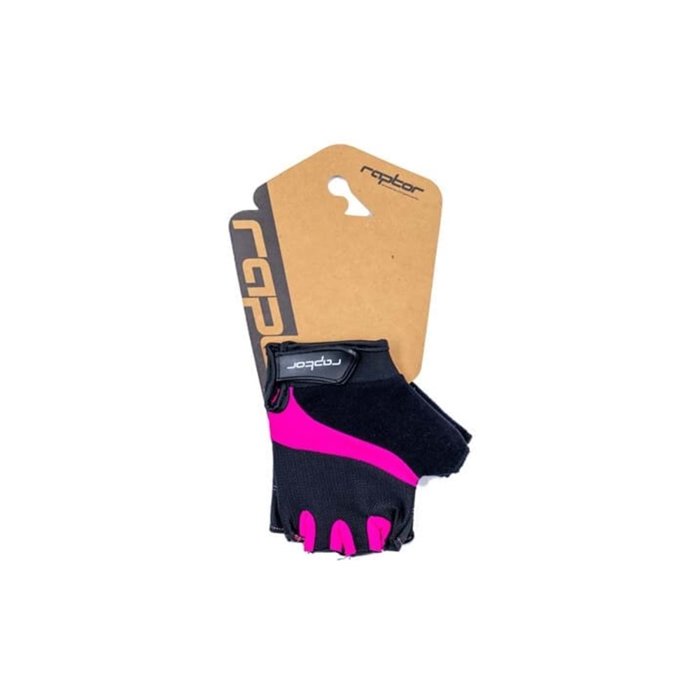 RAPTOR XC SPORT KISA PARMAK ELDİVEN PEMBE SMALL