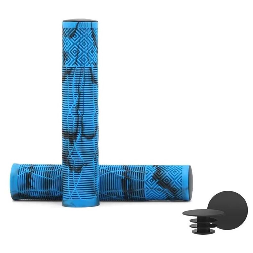 KENZE 165MM ÇİFT RENK SİLİKON MTB ELCİK - MAVİ SİYAH - EFR-32443-MAVİ SİYAH-STANDART