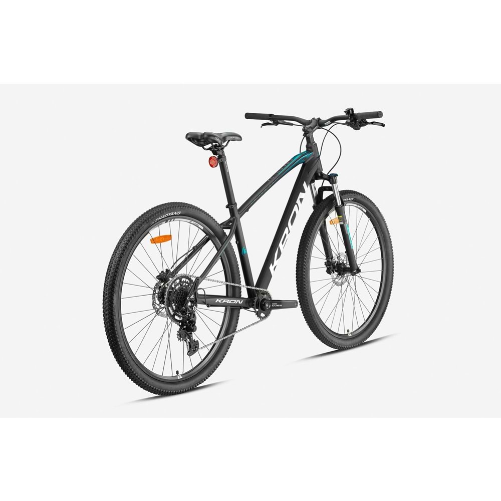 KRON XC 150 PRO 29 JANT 17 SİZE H.DİSK 1X9V MAT SİYAH GRİ TURKUAZ