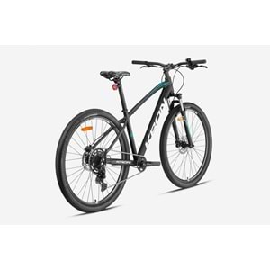 KRON XC 150 PRO 29 JANT 17 SİZE H.DİSK 1X9V MAT SİYAH GRİ TURKUAZ