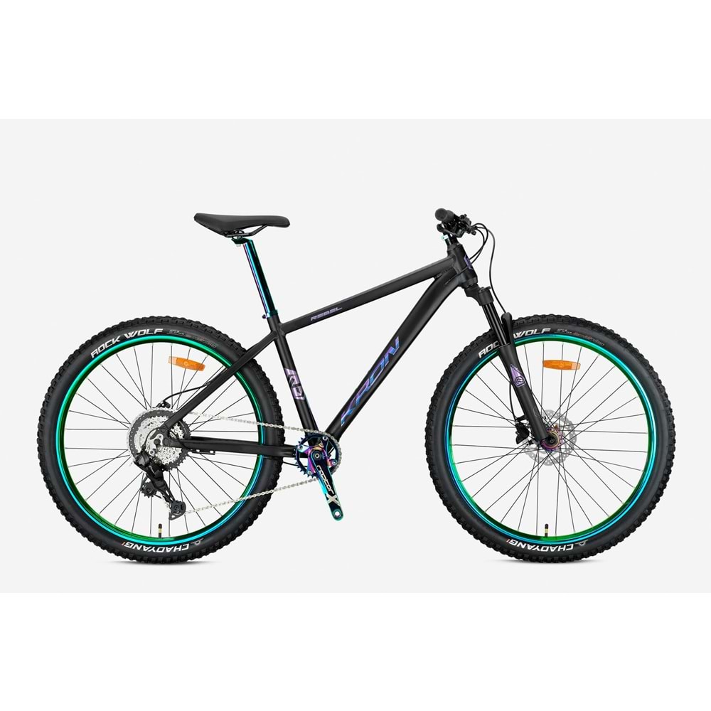 KRON REBEL 26 JANT 15 SİZE H.FREN MAT SİYAH RAİNBOW